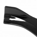 4PCS Carbon Fiber Front Bumper Lip Body Kit Spoiler For BMW G01 X3 G02 X4 2018-2020
