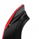 4PCS Red Black Front Bumper Lip Spoiler Splitter For BMW G01 X3 G02 X4 2018-2020
