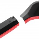 4PCS Red Black Front Bumper Lip Spoiler Splitter For BMW G01 X3 G02 X4 2018-2020
