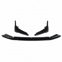 5PCS Front Bumper Protector Lip Body Kit Spoiler Splitter For Honda Civic 2019-2020 Sedan