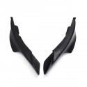 Black Front Bumper Lip Splitter Diffuser Protector Pair For BMW E90 335i 328i LCI M-Tech 2009-2012