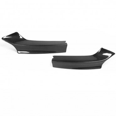 Car Carbon Fiber Front Bumper Splitter Lip Kit For BMW M235i Coupe 2014-16