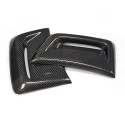 Car Carbon Fiber Side Air Insert Vent Cover For Benz W204 C63 AMG