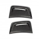 Car Carbon Fiber Side Air Insert Vent Cover For Benz W204 C63 AMG