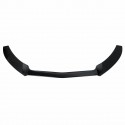 Car Glossy Black Front Bumper Lip Body Protector Kit Spoiler For Mercedes C-Class W205 C250 C300 C350 2015-2018