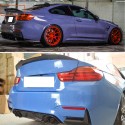 Car Rear Carbon Fiber Trunk Lid Spoiler Wing For 2015-19 BMW F82 M4 PSM