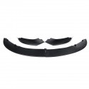 Car Universal Carbon Fiber Look Matte Black Front Bumper Splitter Lip Body Kits For BMW 4 Series