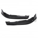 Carbon Fiber Look Front Bumper Lip Spoiler For Honda Civic 10th Gen 2019-2020