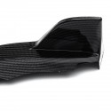 Carbon Fiber Look Front Bumper Lip Spoiler For Honda Civic 10th Gen 2019-2020