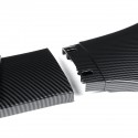 Carbon Fiber Look Front Bumper Lip Spoiler Splitters Protector For Audi TT RS 2004-2019