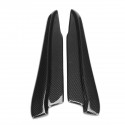 Carbon Fiber Look Rear Bumper Lip Diffuser Splitter Canard Protector For BMW E92