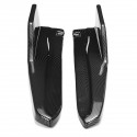 Carbon Fiber Look Rear Bumper Side Corner Spats Apons For Toyota Camry 2018