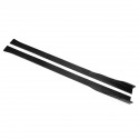 Carbon Fiber Pair of Car Side Skirt Extensions Splitters For LEXUS Infiniti