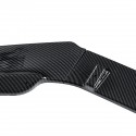 Carbon Fiber Style Front Bumper Lip Body Spoiler Protector Kit For VW JETTA MK6.5 2015-2018