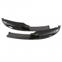 Carbon Fiber Style M-Sport Two-section Front Diffuser Splitter Lip Tools Kit For BMW F30 3 Series 2012-18