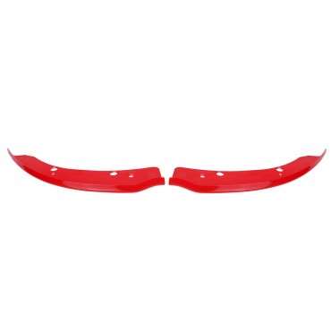 Front Bumper Lip Splitter Protector Red For Dodge Charger SRT Scat Pack 2015-2019