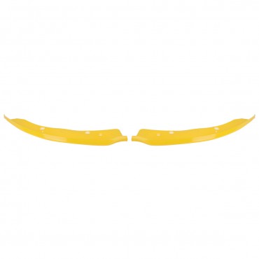 Front Bumper Lip Splitter Protector Yellow For Dodge Charger SRT Scat Pack 2015-2019