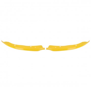 Front Bumper Lip Splitter Protector Yellow For Dodge Charger SRT Scat Pack 2015-2019
