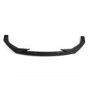 Front Bumper Lip Spoiler Carbon Fiber Look For Honda Civic Coupe / Sedan