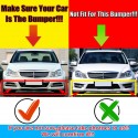 Front Bumper Lower Splitter Lip Diffuser Guard Front Shovel Carbon Color For Mercedes For Benz W204 C180 C200 C250 Sedan 2008-2014