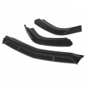 Front Bumper Lower Splitter Lip Diffuser Guard Front Shovel Mate Black For Mercedes For Benz W204 C180 C200 C250 Sedan 2008-2014