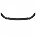Glossy Black Front Bumper Lip Spoiler Cover Trim 3PCS For Mercedes C-Class W205 Sport 2019-2020