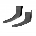 One Pair Car Bumper Spoiler Front Shovel Decorative Scratch Resistant Wing