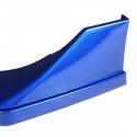 Sedan 4 Door Front Bumper Lip Protector Body Spoiler Blue 5PCs For Honda Civic 2019-2020