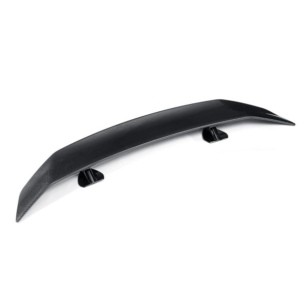 Universal ABS Carbon Fiber Color Rear Trunk Wing Spoiler Adhesive Type for Sedan Vehicle