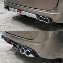 Universal Car Rear Bumper Diffuser Lip Spoiler Canard Direct Adhesive A Type