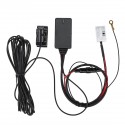 12Pin Car Hand-free Wireless Radio bluetooth AUX Dongle MIC Cable For VW Skoda RCD 210 310 510 RNS 310 315 510 810