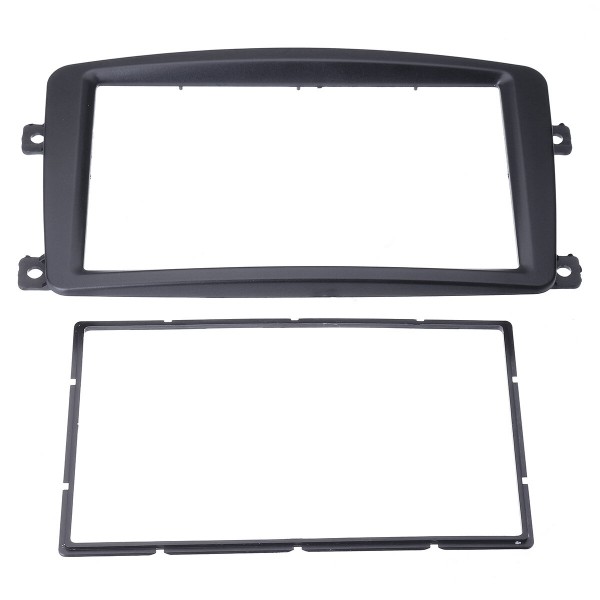 2 Din Car Radio Stereo DVD Player Fascia Panel Dash Frame Trim for Mercedes C CLASS W203 2002-2004