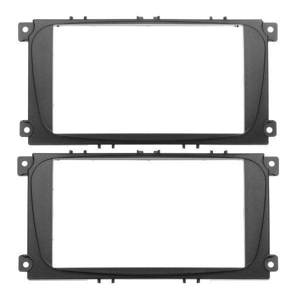 2 Din Car Radio Stereo Radio Fascia Panel Plate Frame for Ford Focus II Kuga S-Max Galaxy II