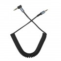 3.5mm Audio Extension Spring Spiral Stereo Cable For iPod MP3 Auto Laptop Handy