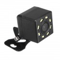 8-LED Night Vision Car Rear View Camera Waterproof 170 Degree Reverse Backup Parking Camera