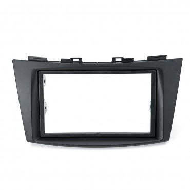 Car Dashboard Stereo Radio Fascia Panel with Plate Frame Adapter For Suzuki Swift 2011-2016