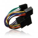 Car Head Unit Stereo Harness Adaptor ISO Lead For Peugeot