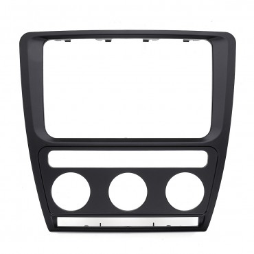 Car Radio Panel DVD Dash Fascia Plate Frame Adapter For Skoda Octavia Automatic Aircon 2004-2010