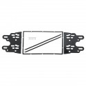 Car Stereo Panel Frame Facia Trim Double-DIN Car For Toyota Vios 07-12/ Yaris Sedan 06+/ Belta 05-08