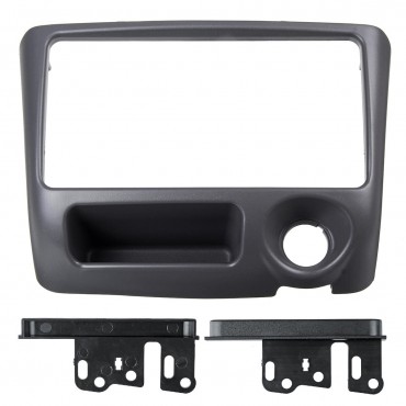 Double 2 DIN Car Stereo Panel CD DVD Frame Facia Trim For Toyota Vitz Yaris Echo 1999-2005