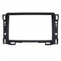 Double Din Radio Fascias Dash Sail Stereo Panel Trim Frame For Chevrolet Car