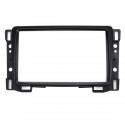 Double Din Radio Fascias Dash Sail Stereo Panel Trim Frame For Chevrolet Car