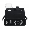 USB AUX In Auxiliary Audio Input Socket Switch Interface Panel For BMW E81 E87 E60 E90 F10 F12 E70 F25 E70