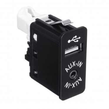 USB AUX In Auxiliary Audio Input Socket Switch Interface Panel For BMW E81 E87 E60 E90 F10 F12 E70 F25 E70