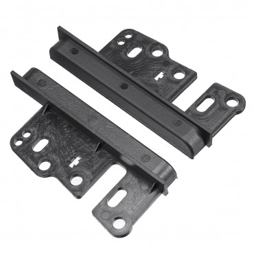 Universal Car Radio Panel Fascia Mounting Bracket Dash Mount Trim for 2 Double Din Stereo