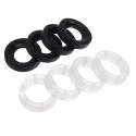 16pcs Fuel Injector Seal+Protectors+Washer+O-Ring For Peugeot 207/ 307/ 407 1.6 Hdi 2004+