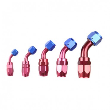 45 Degree Straight Oil Cooling Connector Car Part Accessory