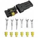 Car 3 Pin Way Sealed Waterproof Electrical Wire Connector Plug