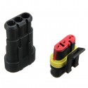 Car 3 Pin Way Sealed Waterproof Electrical Wire Connector Plug