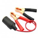 Car Battery Cable Clamp with Cigarette Lighter Port